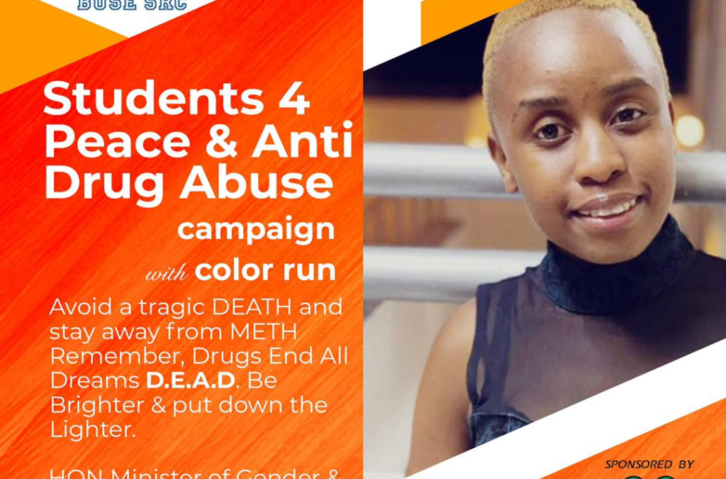 9 days countdown to the students 4 Peace and Anti Drug Abuse campaign