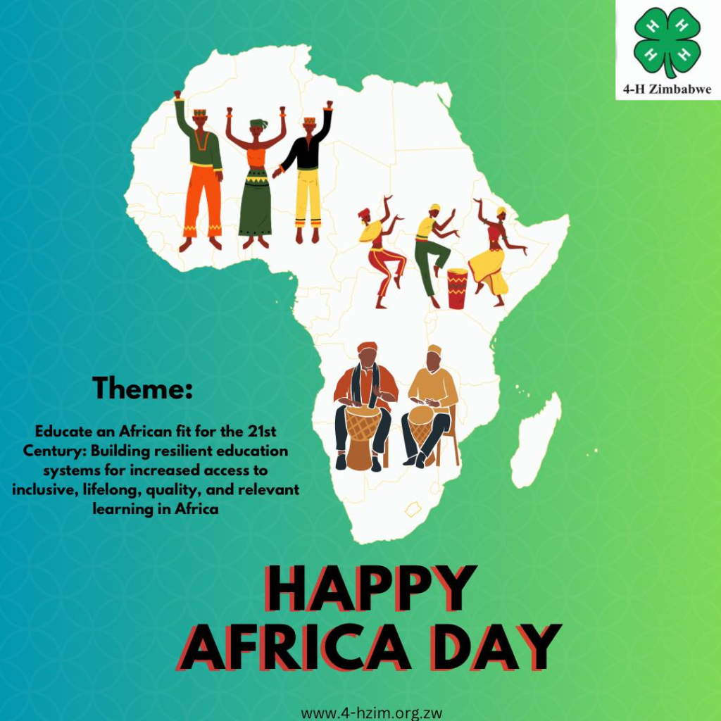 Commemorating Africa Day.
