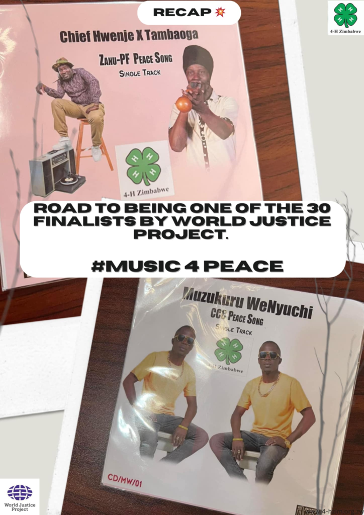 7. Music 4 Peace – Road to being one of the 30 finalists by World Justice Project.