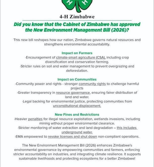 The proposed Environment Management Bill – 2026